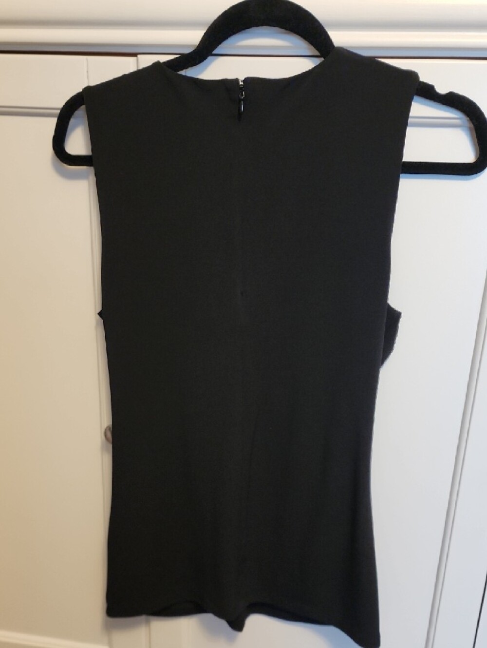 Michael Kors Black Cross-Front Shirt - Picture 4 of 6